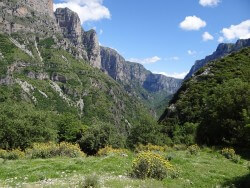 vikos schluchte vikos-schlucht griekenland
