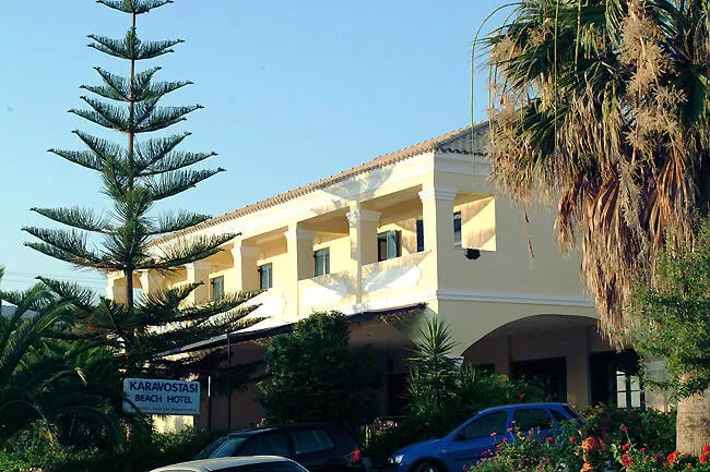 vooraanzicht hotel